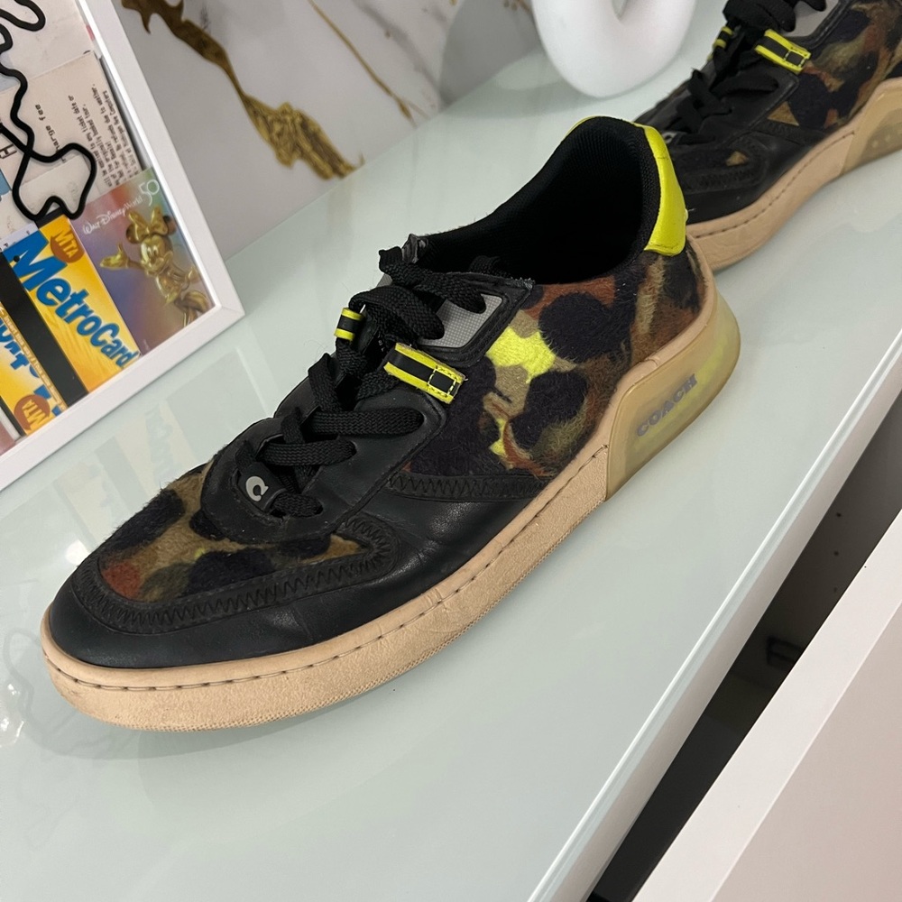 Citysole Court Sneaker With Camo Print size 8.5 Coach. - Picture 7 of 12